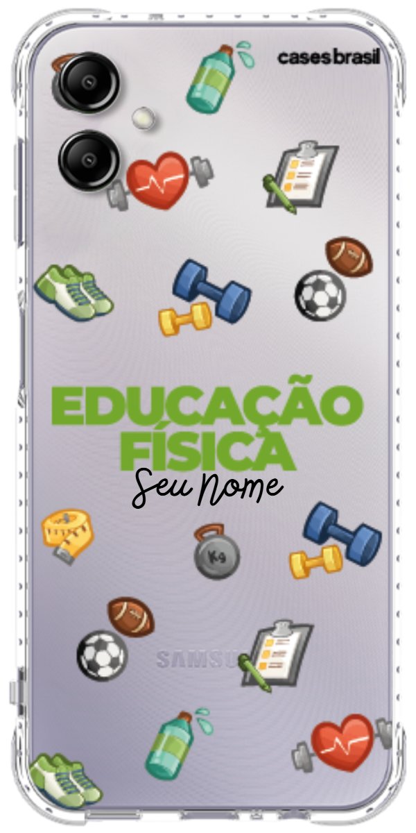 Capinha para celular Educação Física - Profissão Com Nome
