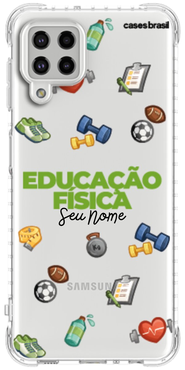Capinha para celular Educação Física - Profissão Com Nome