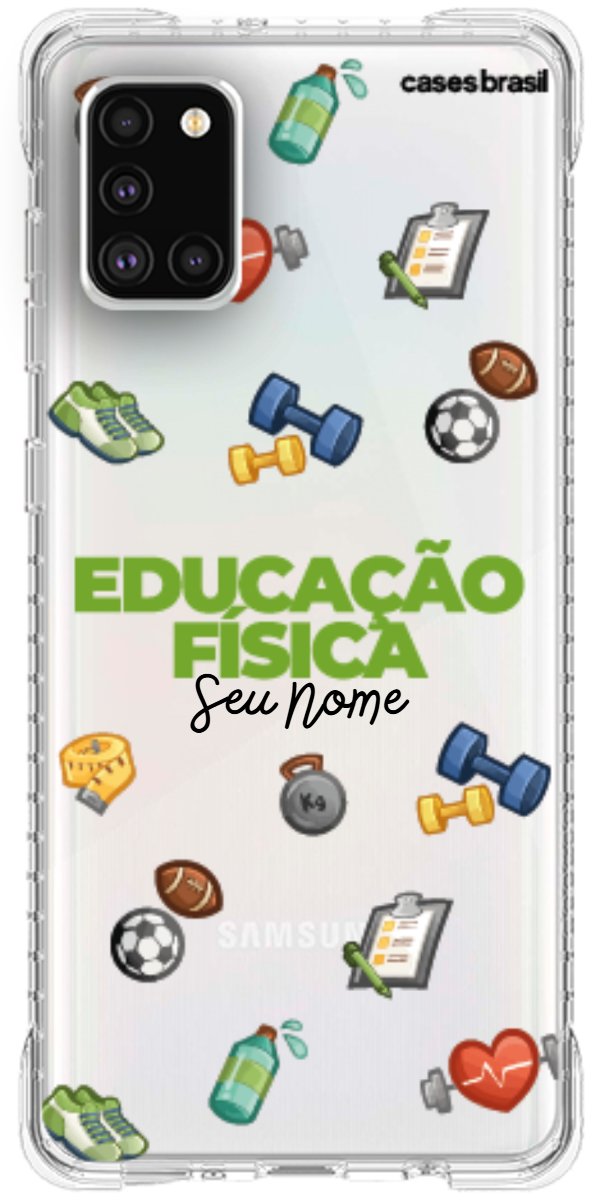 Capinha para celular Educação Física - Profissão Com Nome