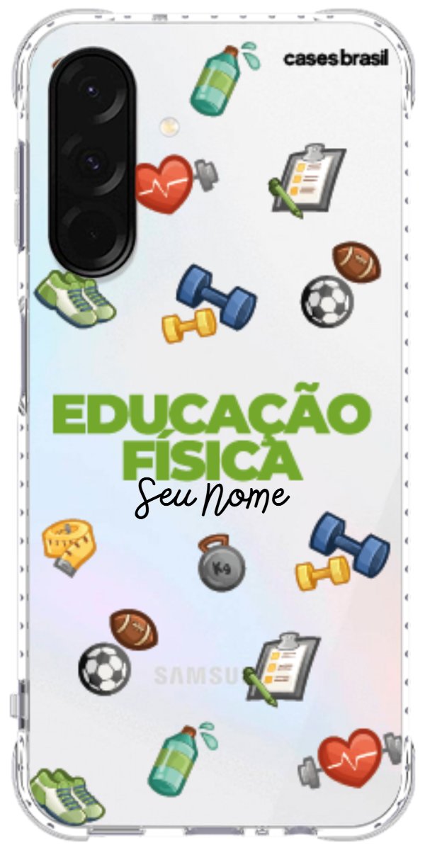 Capinha para celular Educação Física - Profissão Com Nome