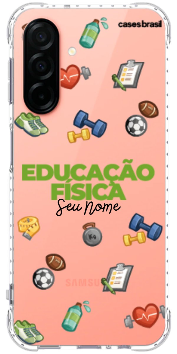 Capinha para celular Educação Física - Profissão Com Nome