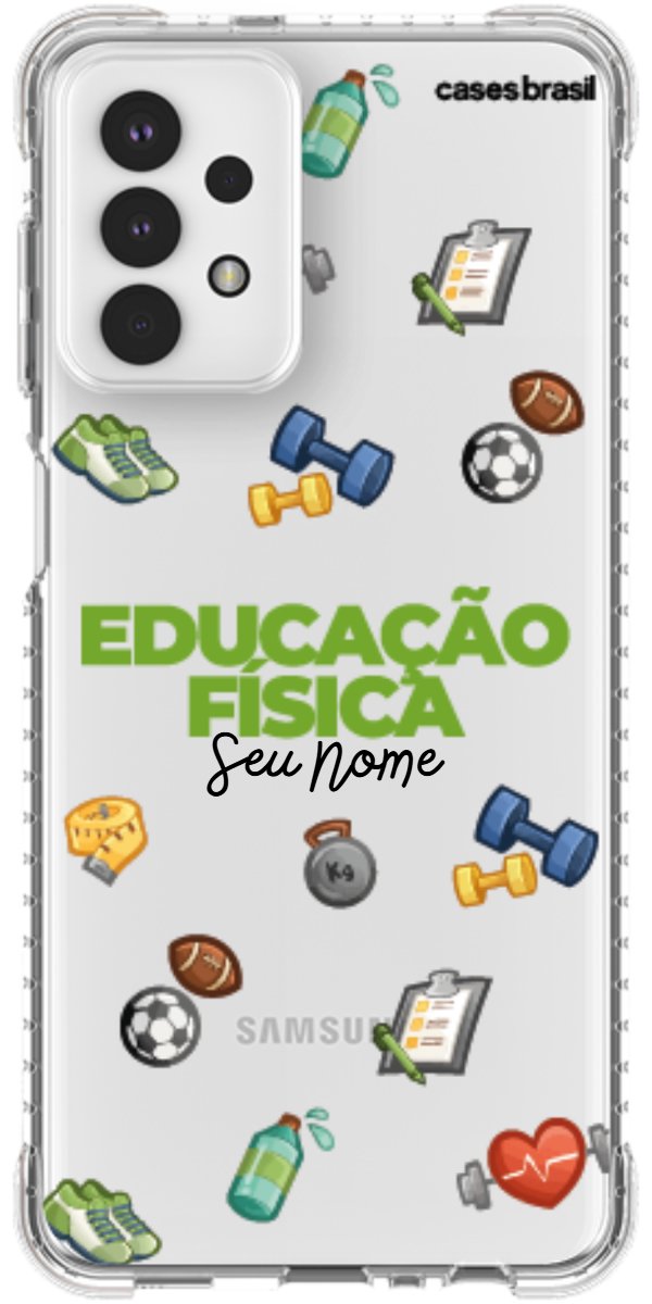 Capinha para celular Educação Física - Profissão Com Nome