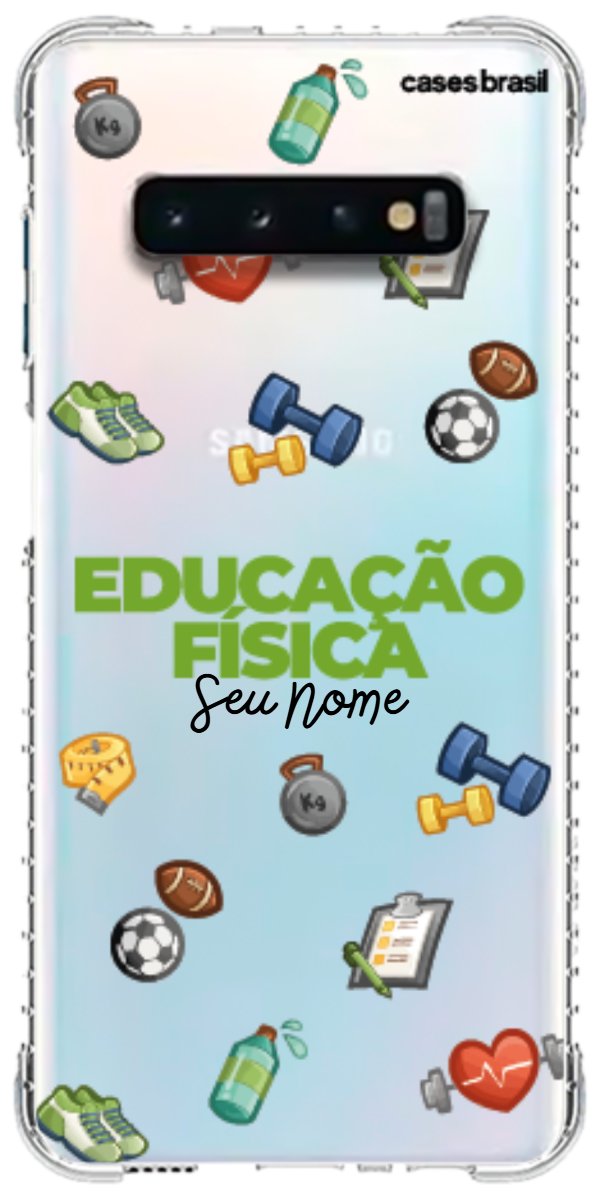 Capinha para celular Educação Física - Profissão Com Nome