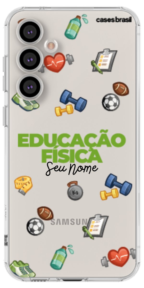 Capinha para celular Educação Física - Profissão Com Nome