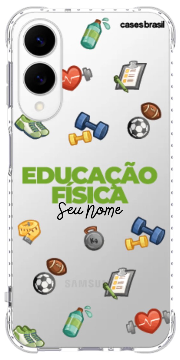 Capinha para celular Educação Física - Profissão Com Nome