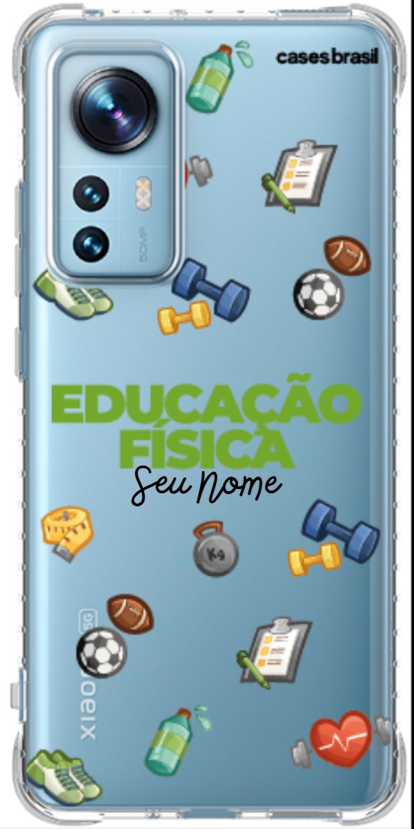Capinha para celular Educação Física - Profissão Com Nome