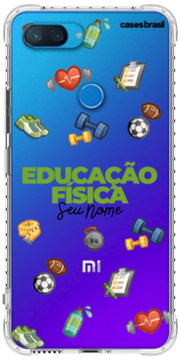Capinha para celular Educação Física - Profissão Com Nome