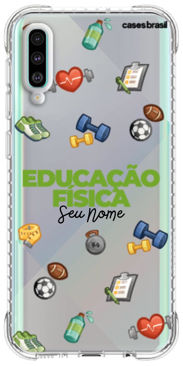Capinha para celular Educação Física - Profissão Com Nome