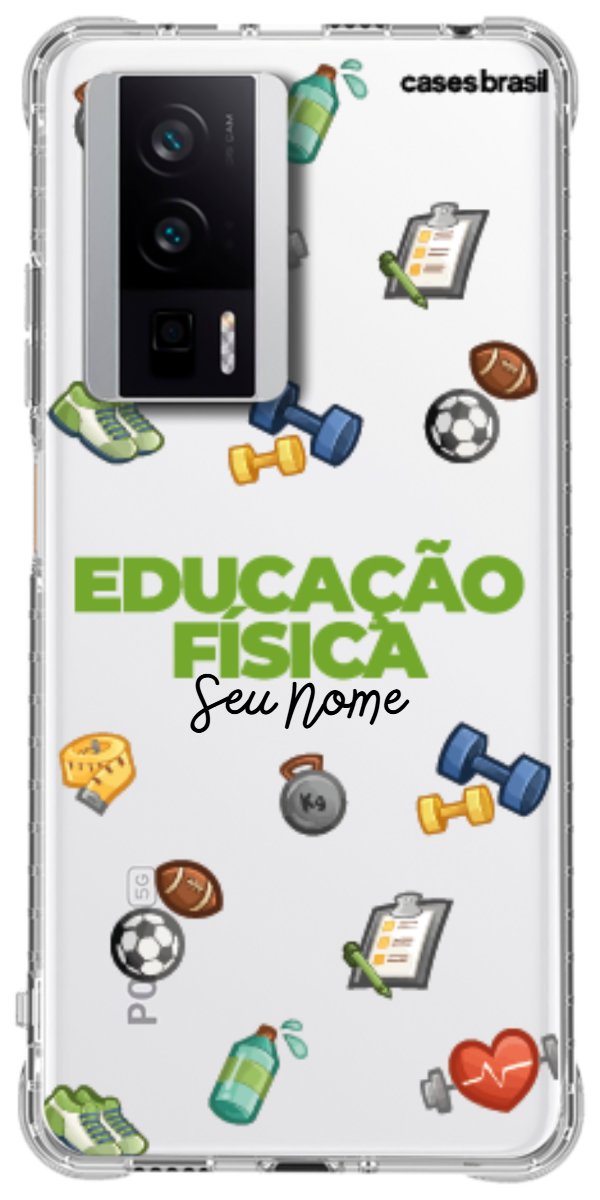 Capinha para celular Educação Física - Profissão Com Nome