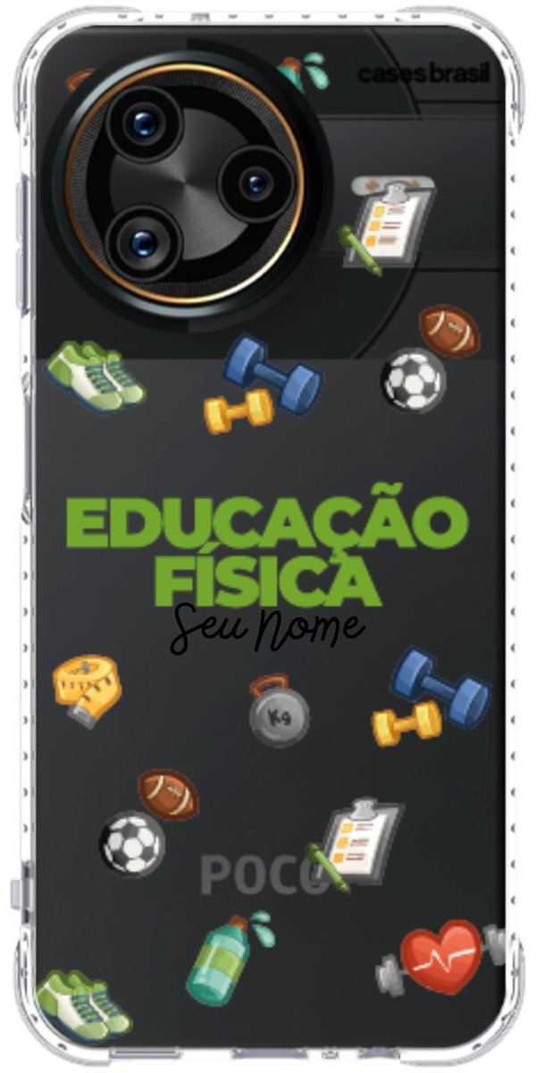 Capinha para celular Educação Física - Profissão Com Nome