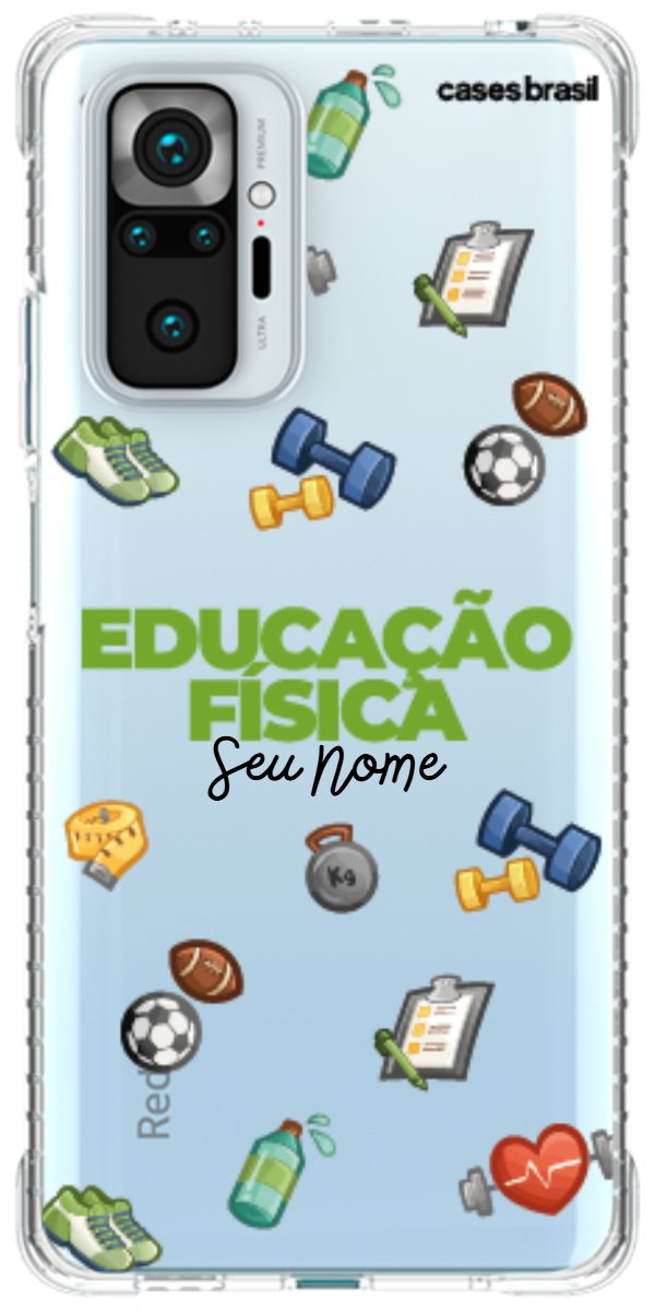 Capinha para celular Educação Física - Profissão Com Nome