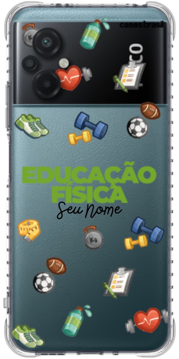 Capinha para celular Educação Física - Profissão Com Nome