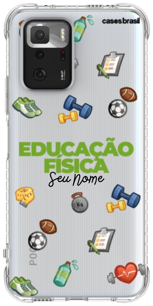 Capinha para celular Educação Física - Profissão Com Nome