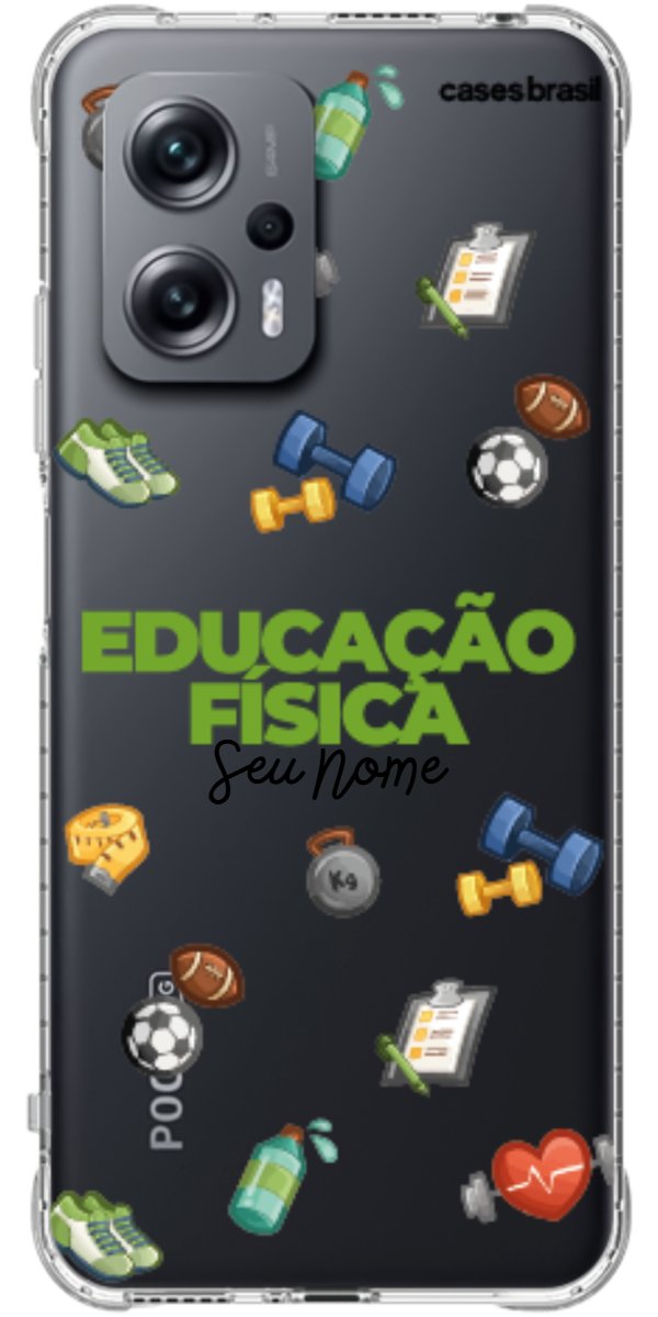 Capinha para celular Educação Física - Profissão Com Nome