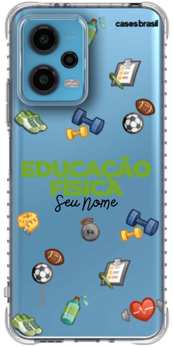Capinha para celular Educação Física - Profissão Com Nome