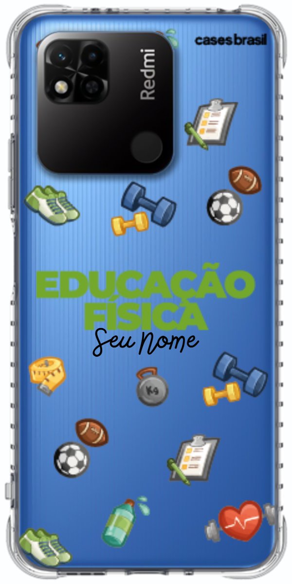 Capinha para celular Educação Física - Profissão Com Nome