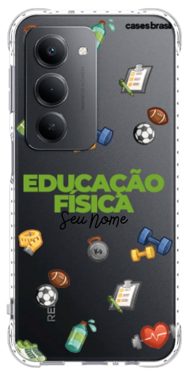Capinha para celular Educação Física - Profissão Com Nome