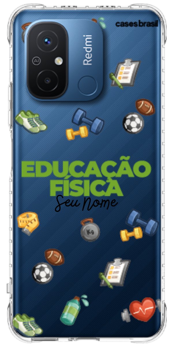 Capinha para celular Educação Física - Profissão Com Nome