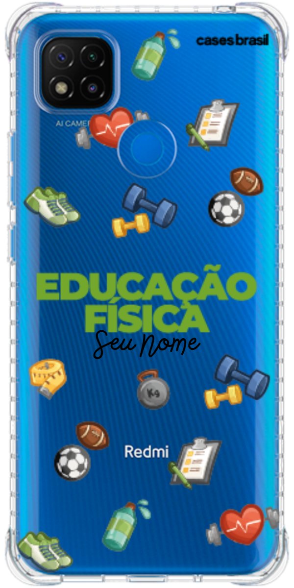 Capinha para celular Educação Física - Profissão Com Nome
