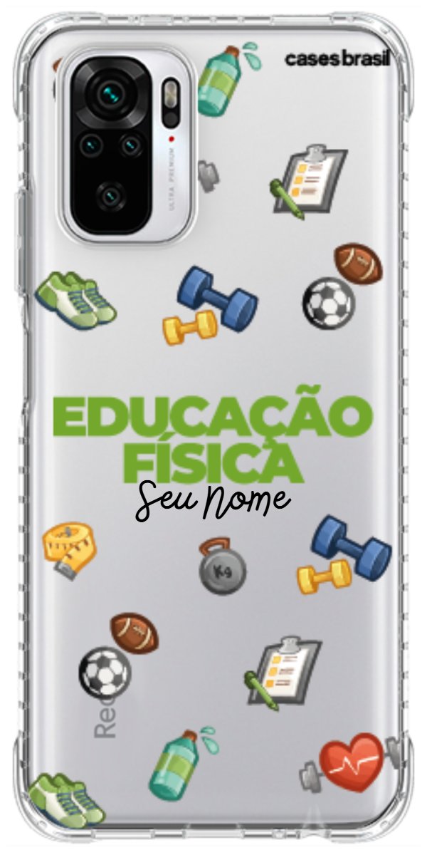 Capinha para celular Educação Física - Profissão Com Nome