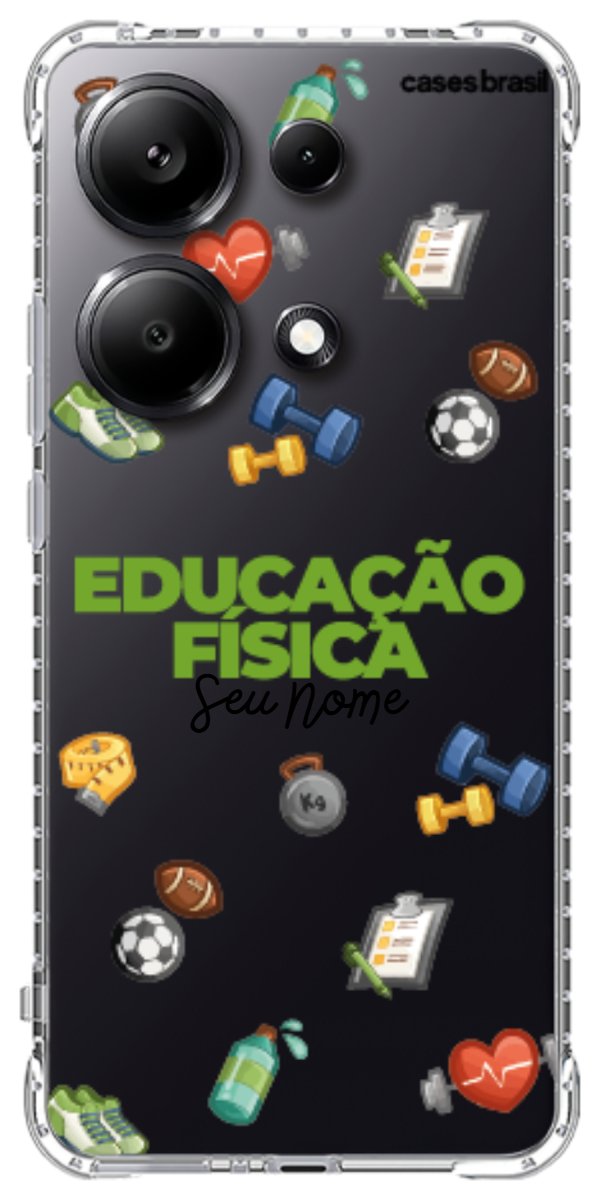 Capinha para celular Educação Física - Profissão Com Nome
