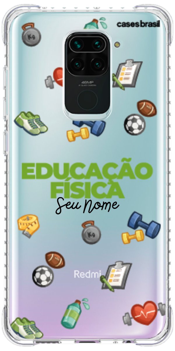 Capinha para celular Educação Física - Profissão Com Nome