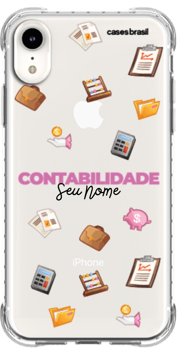 Capinha para celular Contabilidade - Profissão Com Nome