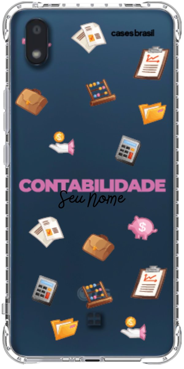 Capinha para celular Contabilidade - Profissão Com Nome