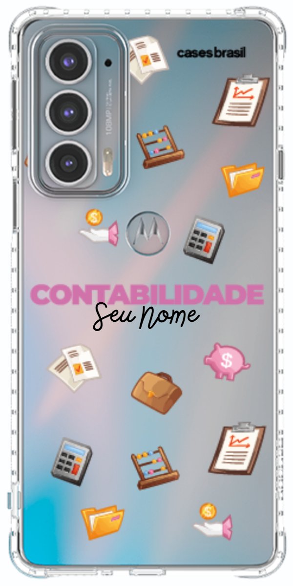 Capinha para celular Contabilidade - Profissão Com Nome