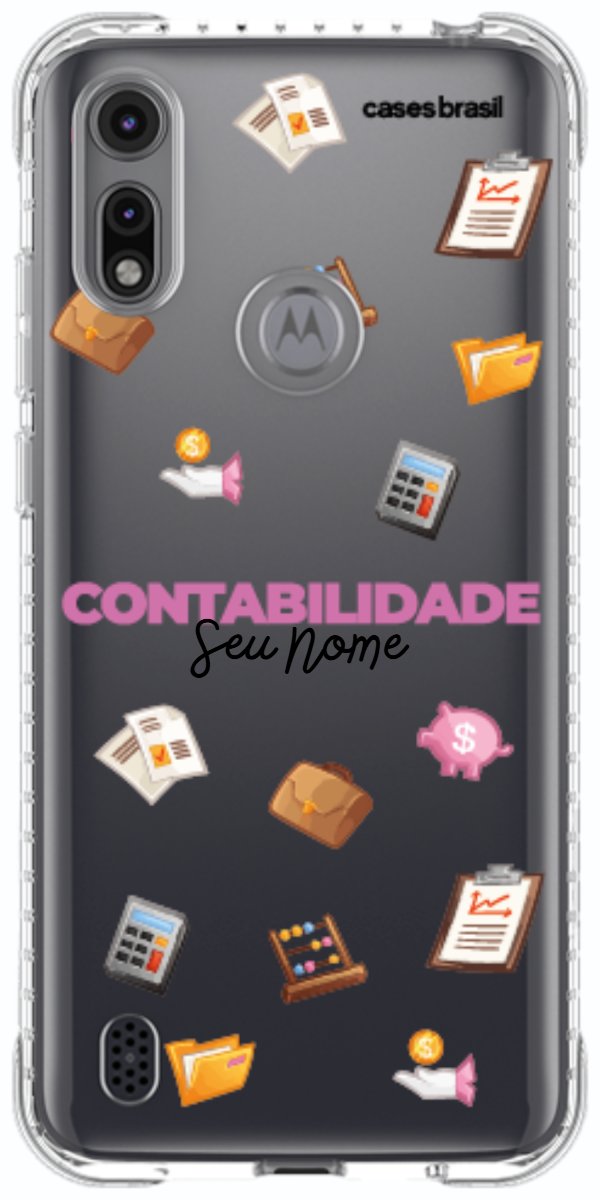 Capinha para celular Contabilidade - Profissão Com Nome
