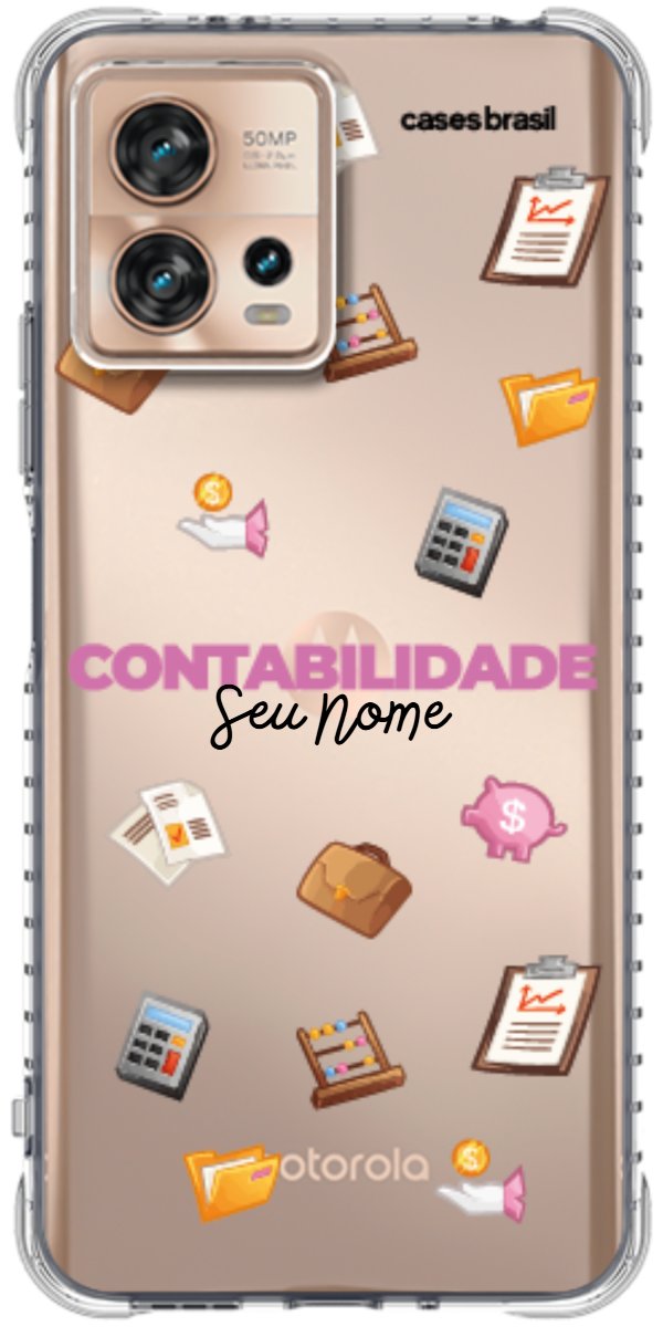 Capinha para celular Contabilidade - Profissão Com Nome