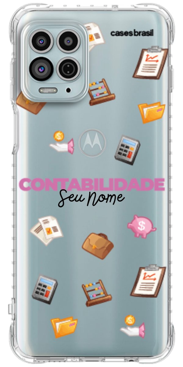 Capinha para celular Contabilidade - Profissão Com Nome