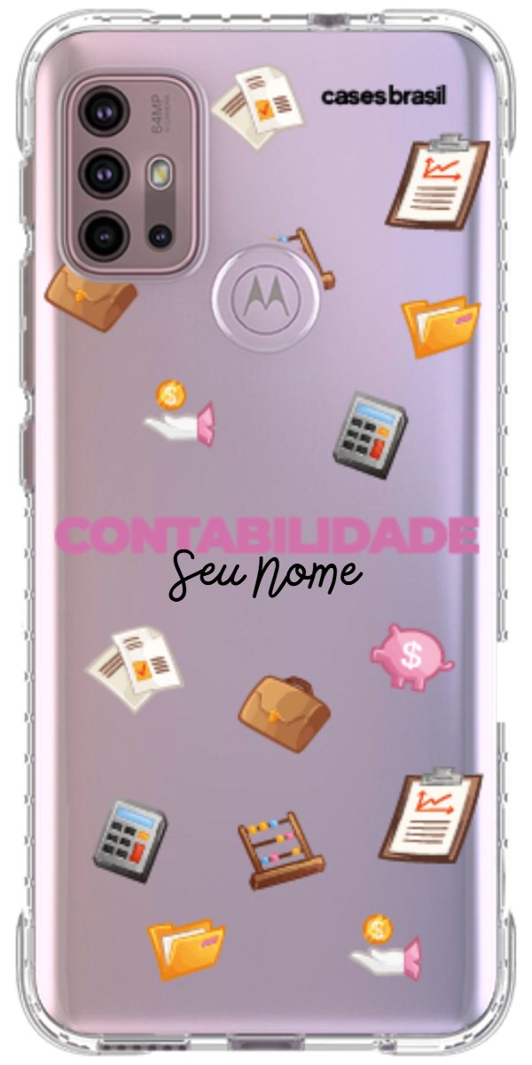 Capinha para celular Contabilidade - Profissão Com Nome