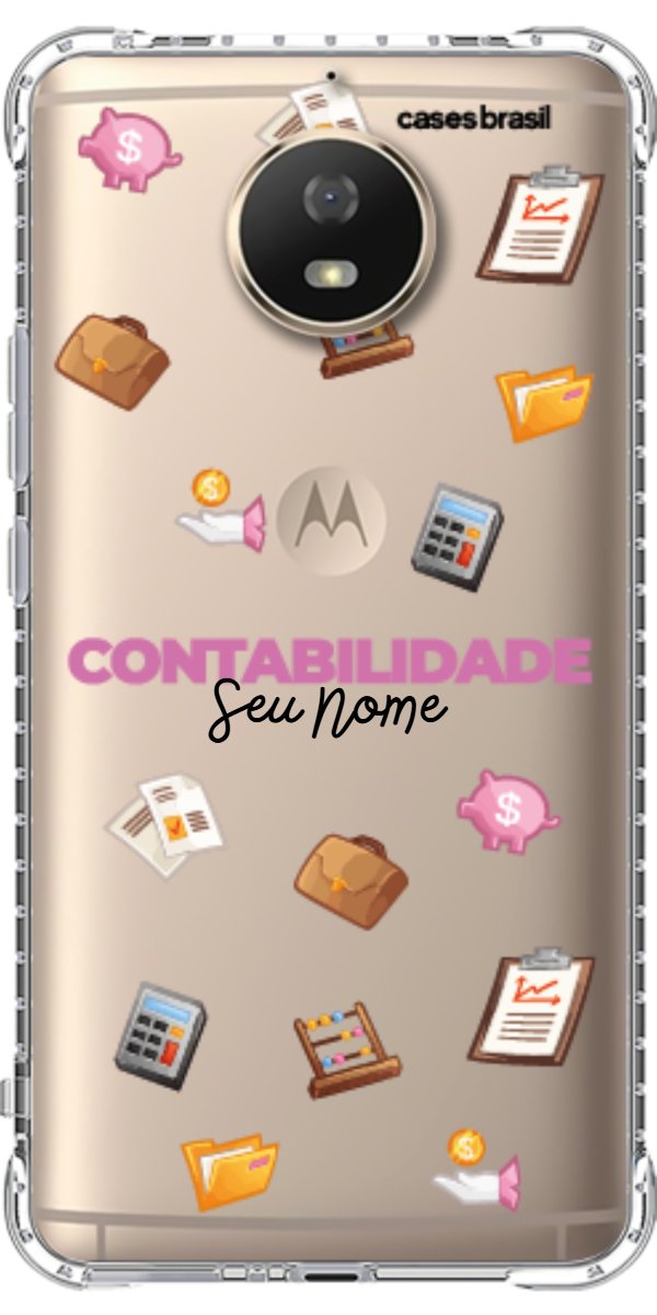 Capinha para celular Contabilidade - Profissão Com Nome