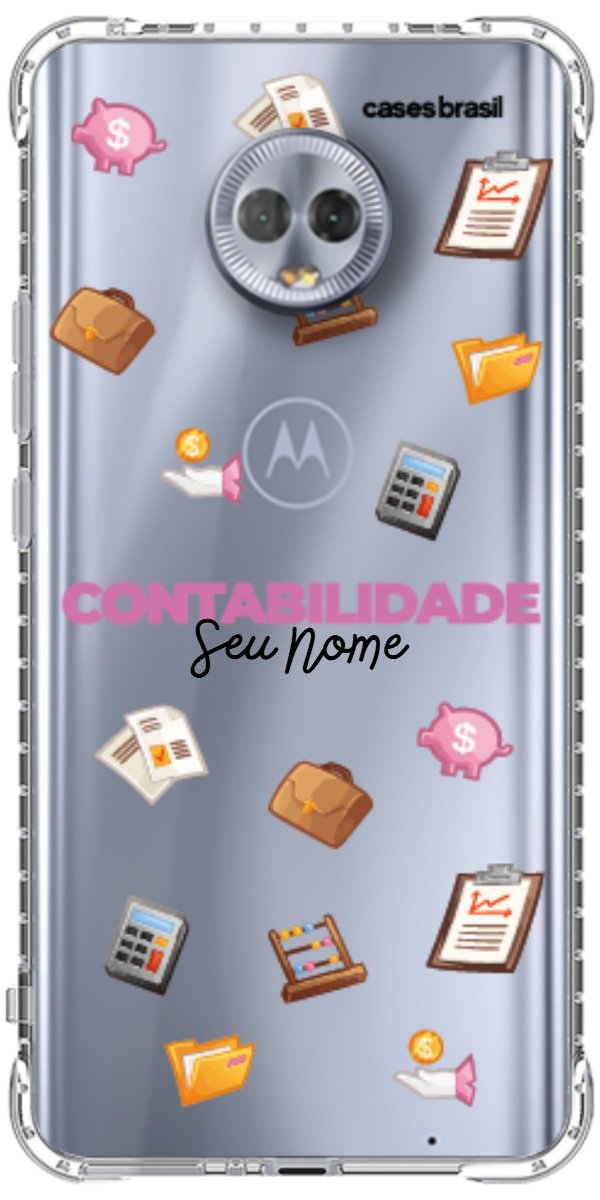 Capinha para celular Contabilidade - Profissão Com Nome
