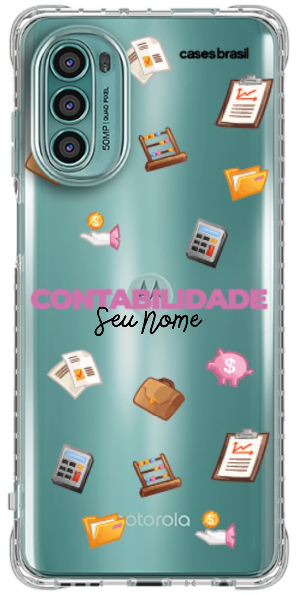 Capinha para celular Contabilidade - Profissão Com Nome