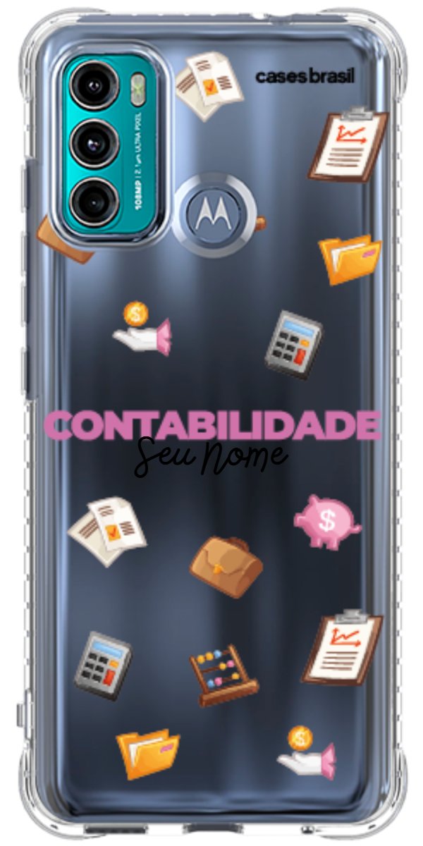Capinha para celular Contabilidade - Profissão Com Nome