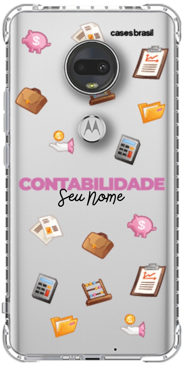 Capinha para celular Contabilidade - Profissão Com Nome