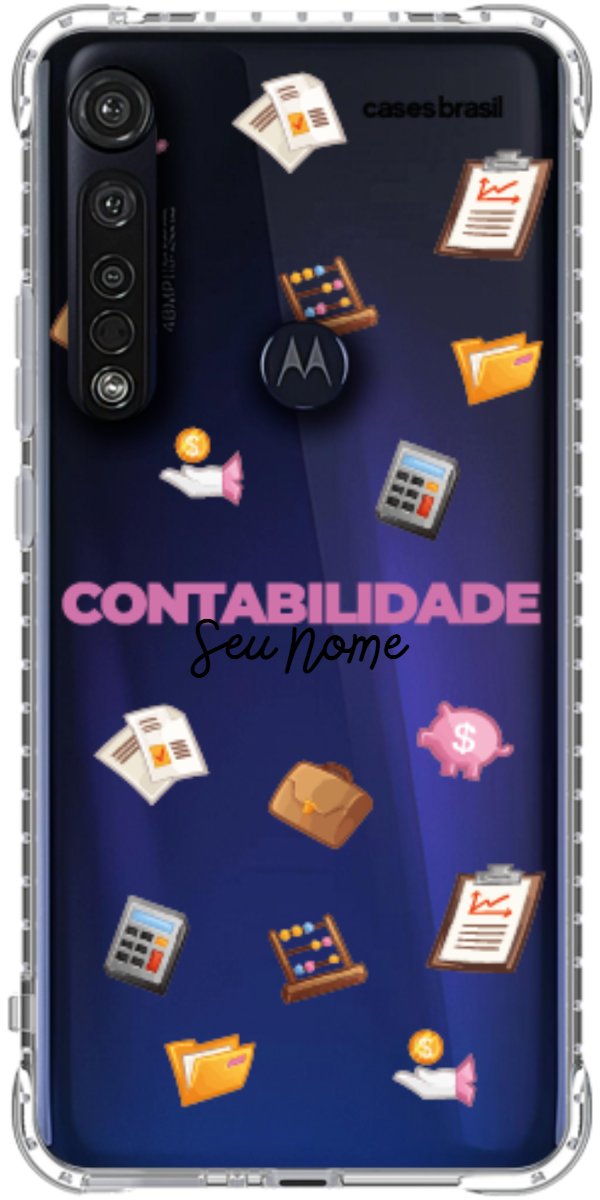Capinha para celular Contabilidade - Profissão Com Nome