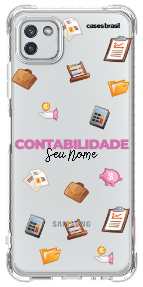 Capinha para celular Contabilidade - Profissão Com Nome