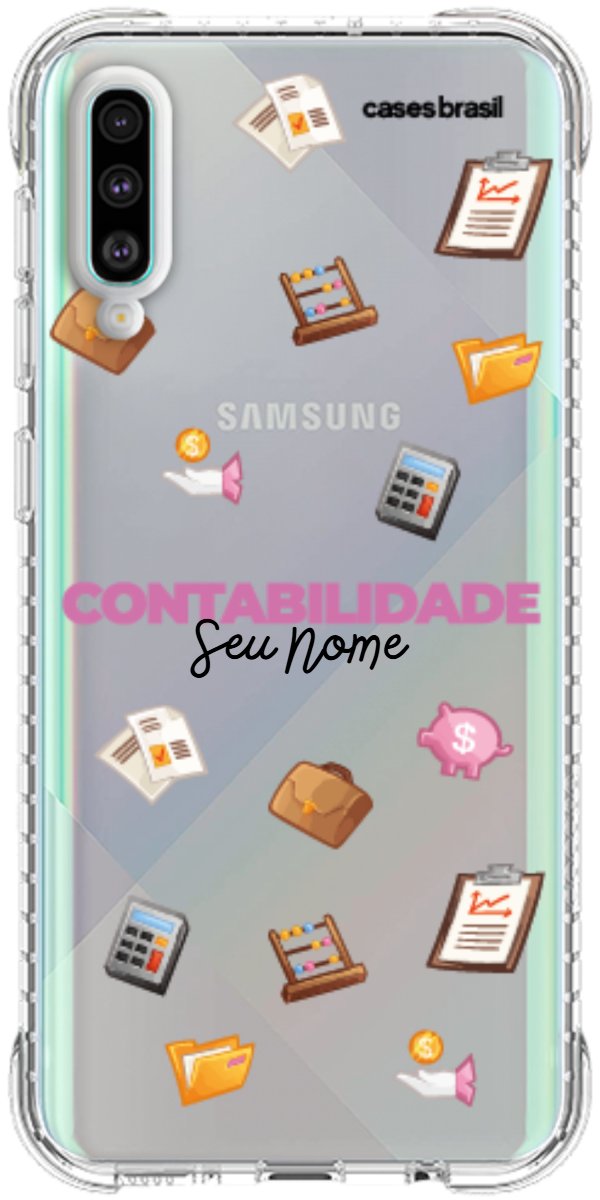 Capinha para celular Contabilidade - Profissão Com Nome