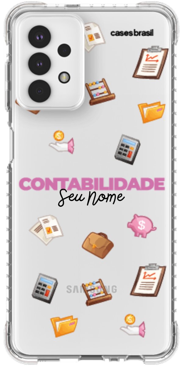 Capinha para celular Contabilidade - Profissão Com Nome