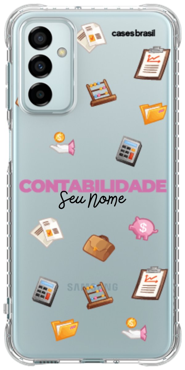 Capinha para celular Contabilidade - Profissão Com Nome