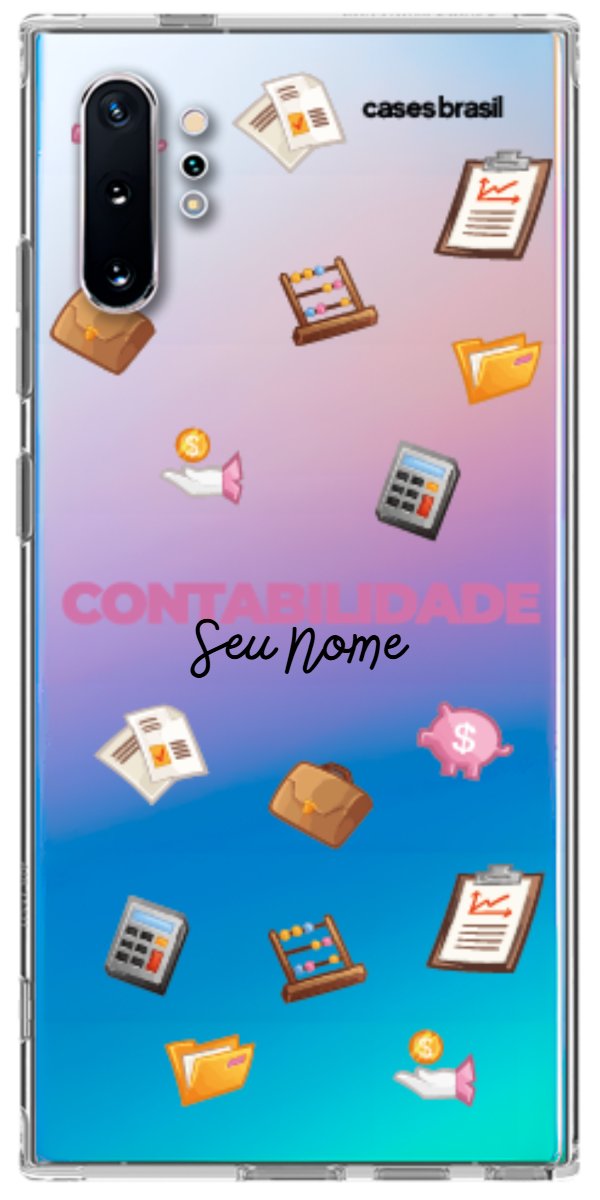 Capinha para celular Contabilidade - Profissão Com Nome