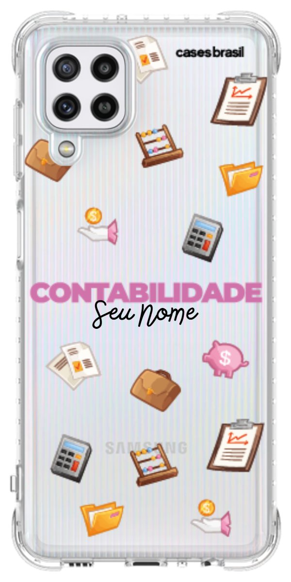 Capinha para celular Contabilidade - Profissão Com Nome