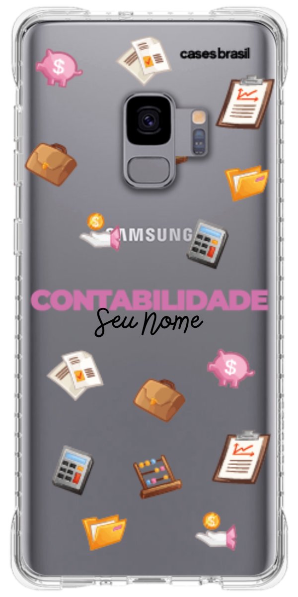 Capinha para celular Contabilidade - Profissão Com Nome