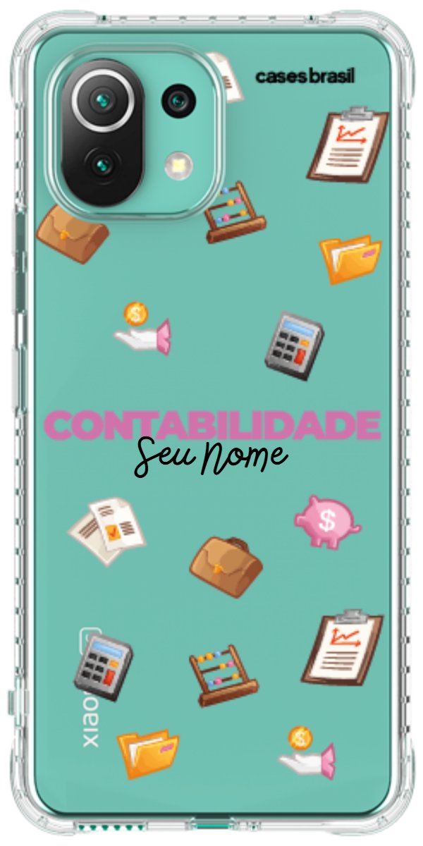 Capinha para celular Contabilidade - Profissão Com Nome