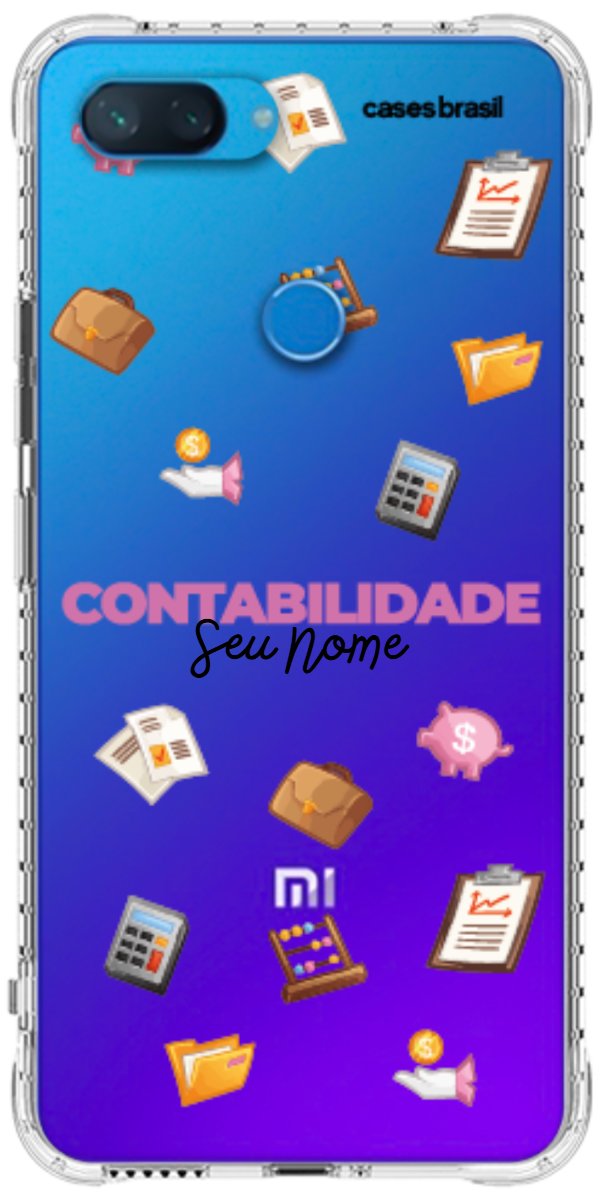 Capinha para celular Contabilidade - Profissão Com Nome