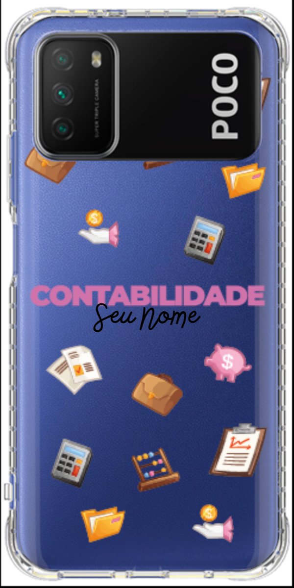Capinha para celular Contabilidade - Profissão Com Nome