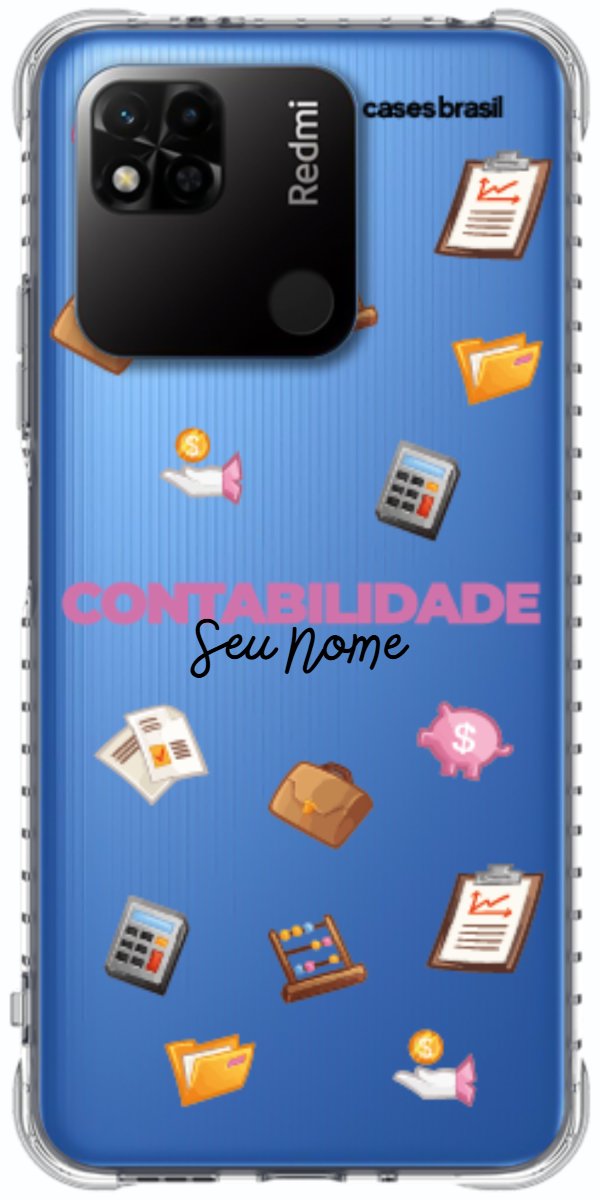 Capinha para celular Contabilidade - Profissão Com Nome